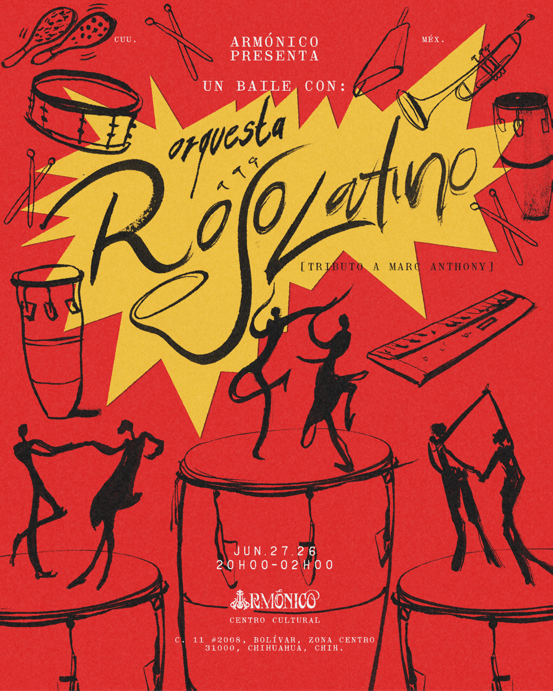Orquesta Rojo Latino: Tributo a Marc Anthony
